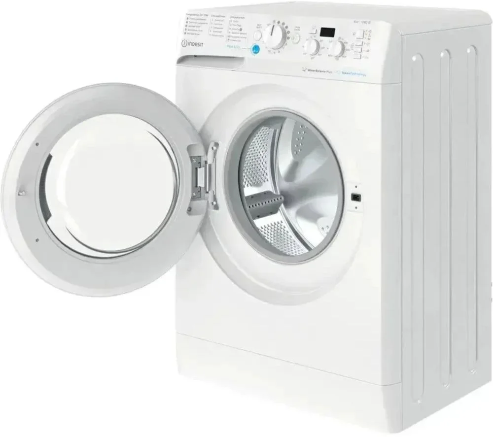 Стиральная машина Indesit BWSD 61051 WWV RU (42.5см / 6кг / 1000об / пар / Push&Go Steam / Water Balance Plus)-3