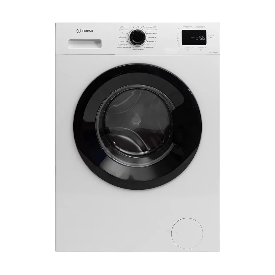Стиральная машина Indesit ILS3 61291 B (44,3-46,7 см / 6кг / 1200об / пар / Инвертор / A)-0