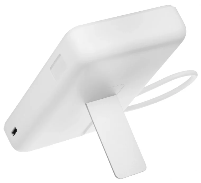 Портативная батарея Xiaomi Magnetic Power Bank with Built-in Stand 10000mAh, встроенный кабель, бежевая (BHR08PBGL)-1