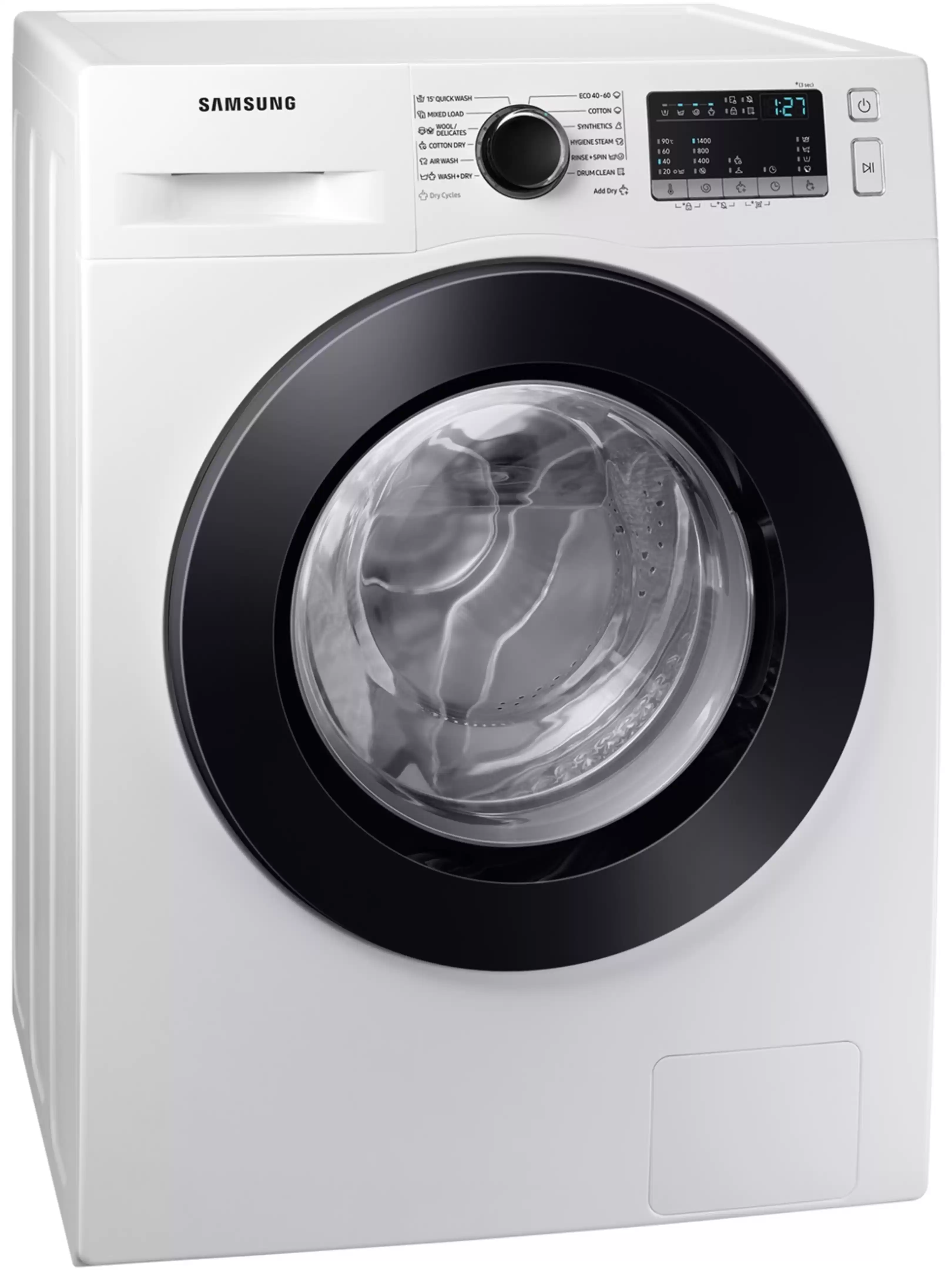 Стирально-сушильная машина Samsung WD80T4046CE/LE (60см / 8кг / 5кг / 1400об / пар / Air Wash / EcoBubble™ / AddWash  / AirWash / Digital Invertor)-1