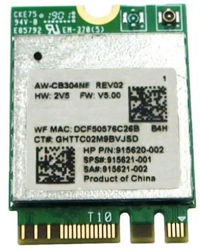 Беспроводной M.2 адаптер Wi-Fi 5, BT4.2 KS-is KS-578 AC600 Двухдиапазонный Wi-Fi5 и BT4.2-0