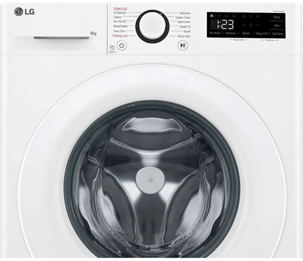 Стиральная машина LG F2WR509SWW (47,5 см / 9 кг / 1200 об / пар / AI DD™ / Steam™ / Smart Diagnosis / А+++)-5