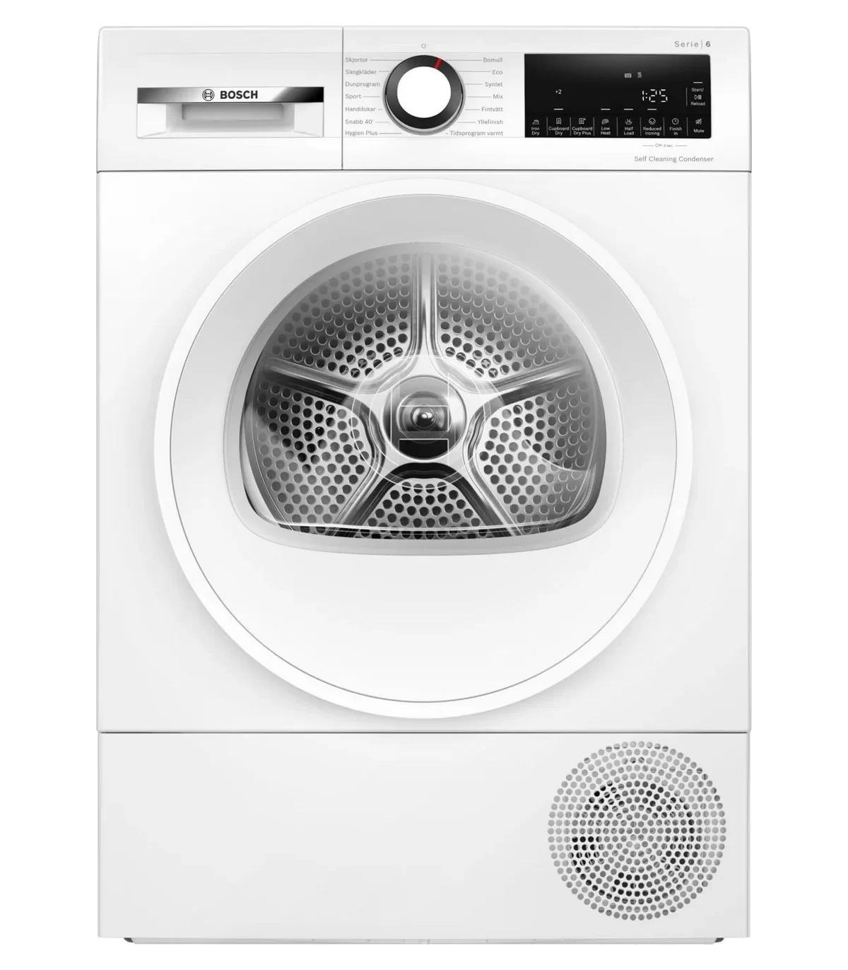 Сушильная машина с тепловым насосом Bosch WQG245DLSN (Serie6 / 61,3см / 9кг / AutoDry / AntiVibration Design / А+++)-0
