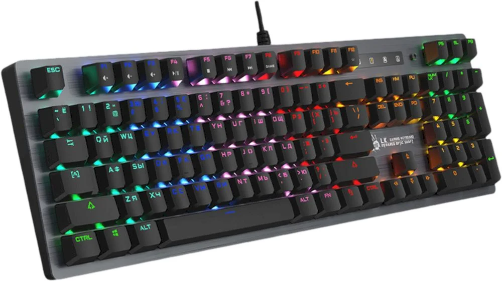 Проводная игровая клавиатура A4Tech Bloody B760, (Полноразмерная/Оптомеханическая/Кабель 1.8м), Черная -2