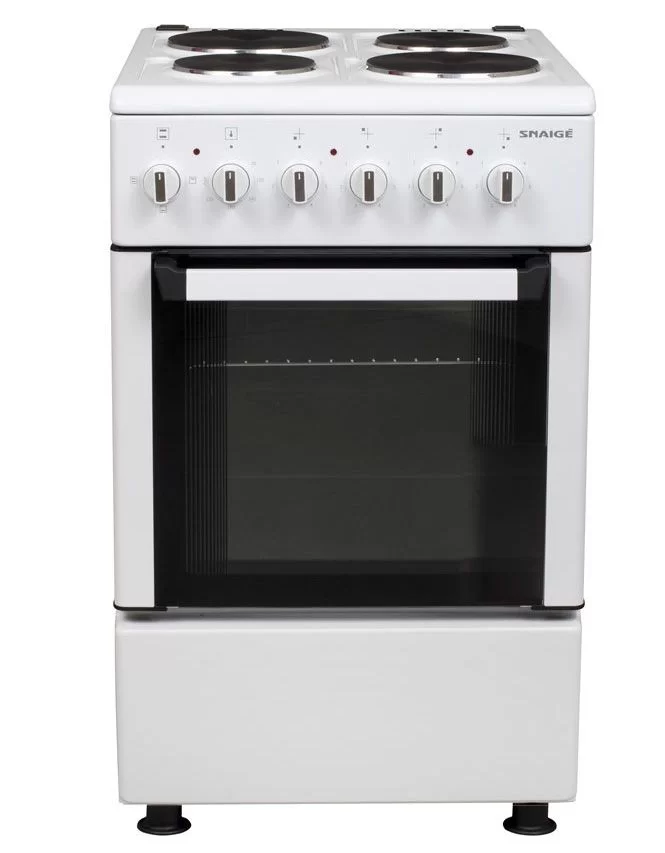 Плита электрическая Snaige FF-5304 (Белая / духовка - 52 л)-0