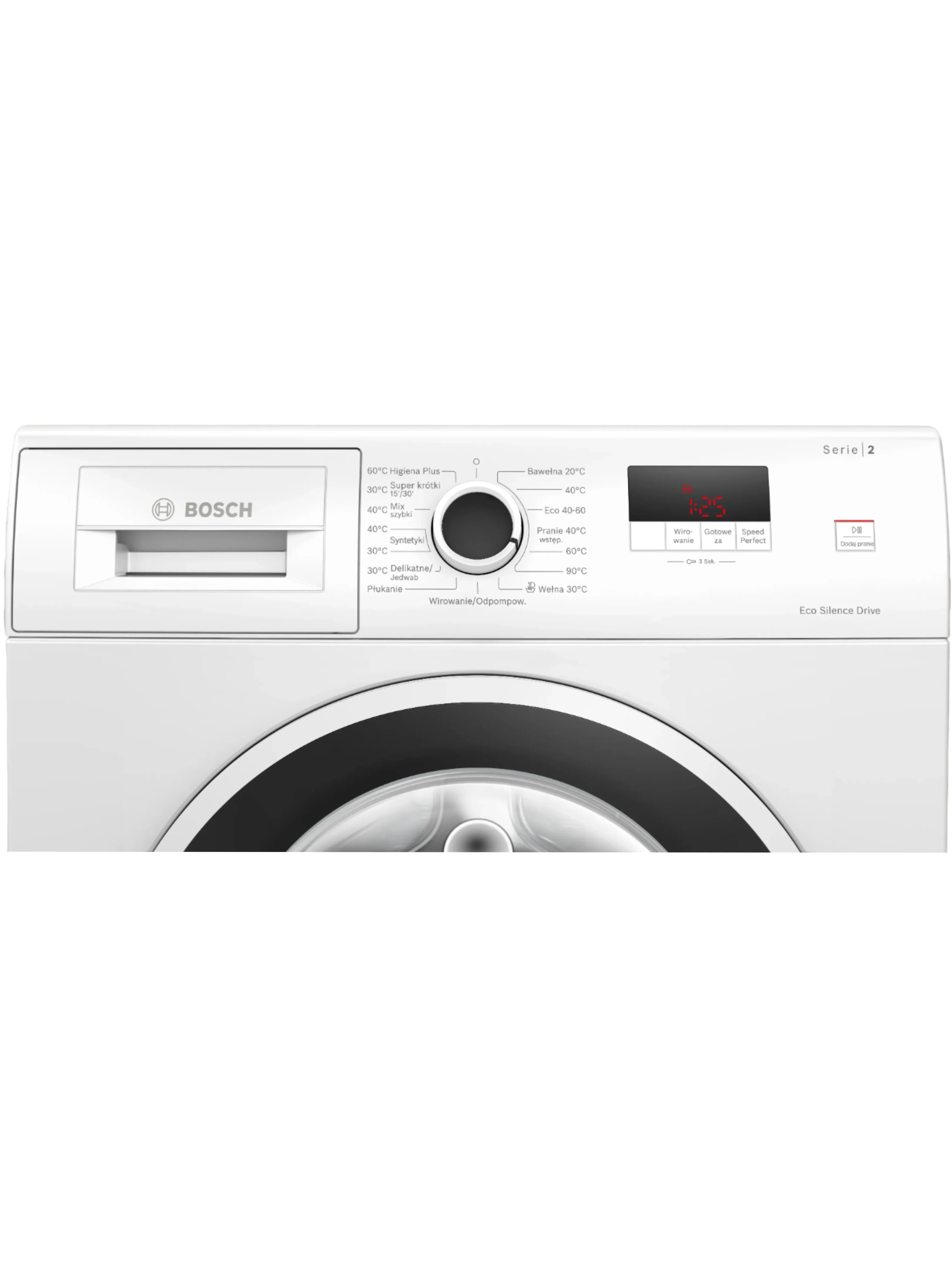 Стиральная машина Bosch WGE02209PL (Serie2 / 58,8-63,2см / 7кг / 1200об / SpeedPerfect / ActiveWater Plus / EcoSilence Drive / A+++)-3