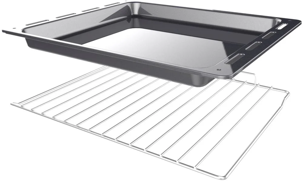 Духовой шкаф Candy FCS100W (Smart / 71 л / до 245 °C / Белый, эмаль / Гриль / Рельефные направляющие / A)-3