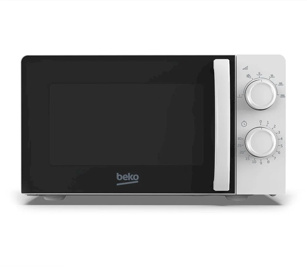 Микроволновая печь Beko MOC20100W1 (20 л, 700 Вт, поворотные переключатели, черный)-0