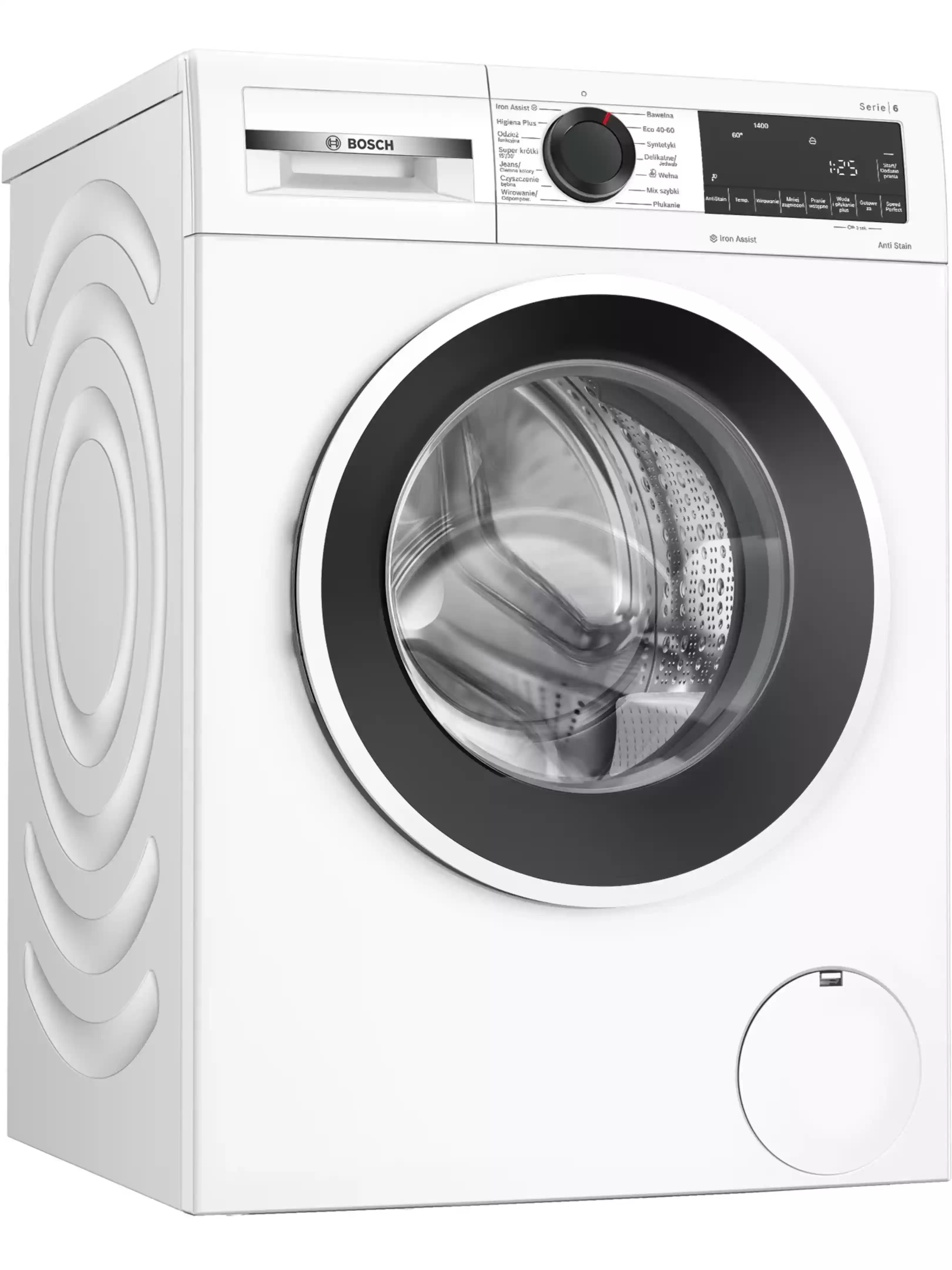 Стиральная машина Bosch WGG254ZGPL (Serie6 / 58,8-63,2см / 10кг / 1400об / SpeedPerfect / Iron Assist / EcoSilence Drive / AntiStain / A+++)-1