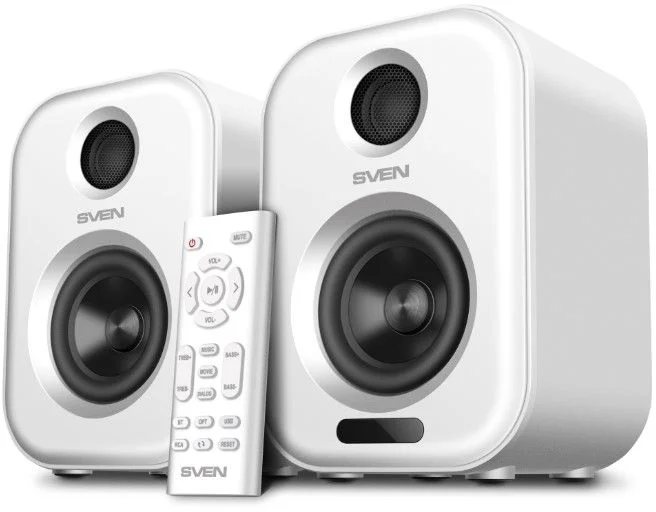 Колонки 2.0 SVEN MC-5 / 50W / Белый / корпус - пластик-0