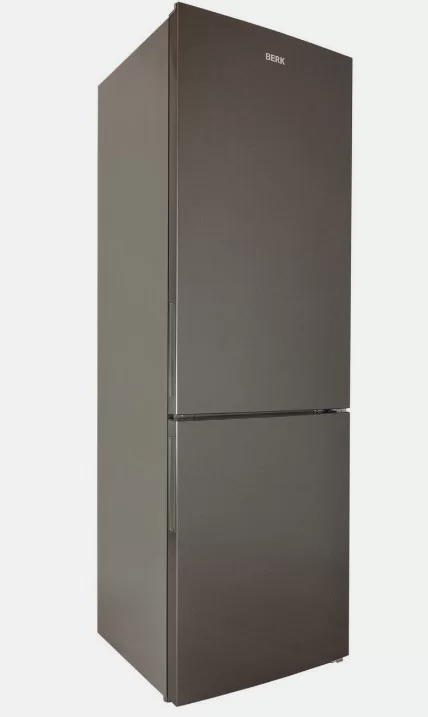 Холодильник Berk BRC-186D NF X (Объем - 293 л / Высота - 185 см / A+ / Нерж. сталь / No Frost)-0