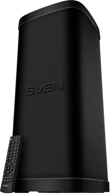 Беспроводная портативная колонка SVEN PS-930 / 150W / TWS / microSD / USB / FM / Bluetooth /  Батарея 7200mAh / LED подсветка / дисплей / караоке -3
