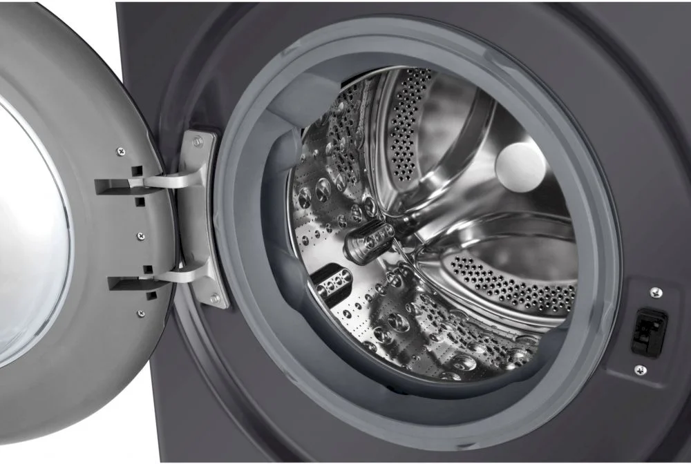 Стиральная машина LG F2WR508S2M (47.5см / 8кг / 1200об / пар / добавление белья / AI DD ™ / Smart Diagnosis / Inverter Direct Drive / A+++ / Чёрная)-4