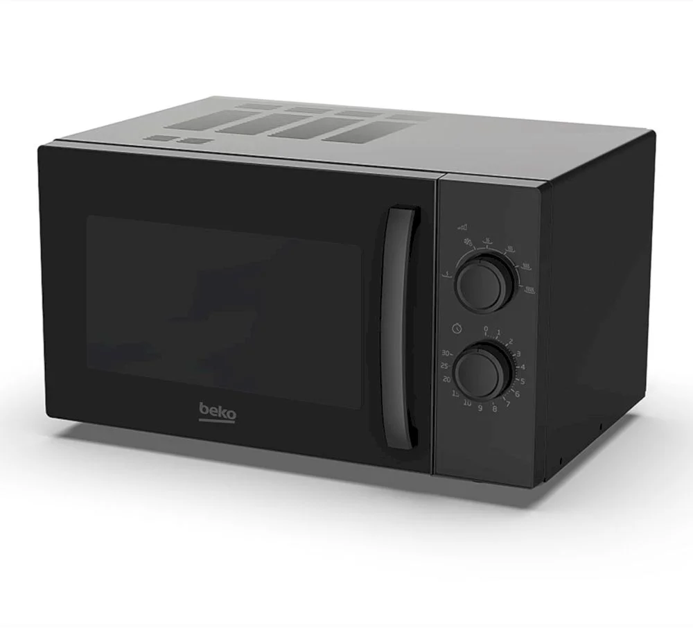 Микроволновая печь Beko MOF23300B (23 л, 900 Вт, поворотные переключатели, черный)-1