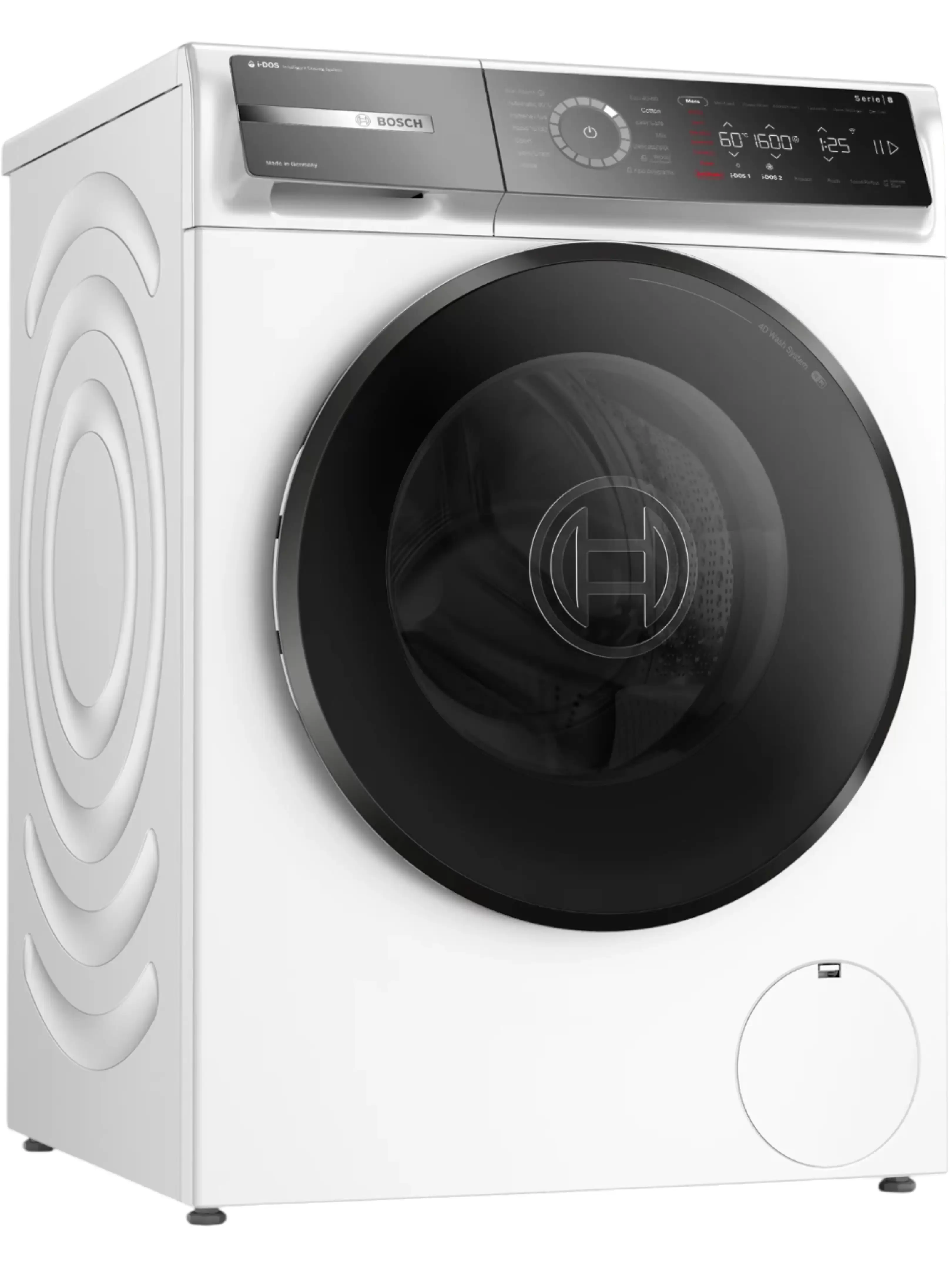 Стиральная машина Bosch WGB256A1SN (Serie8 / 59см / 10кг / 1600об / пар / i-DOS / SpeedPerfect / ActiveWater Plus / A+++)-1