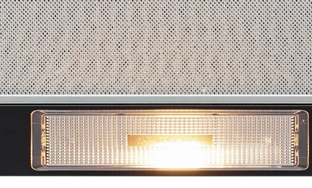 Вытяжка телескопическая KRONA KAMILLA 600 AIR 2B (1066 м³/ч / 2*90 Вт / галогенная лампа 1x28 Вт / ширина - 60 см / черный / стекло)-9
