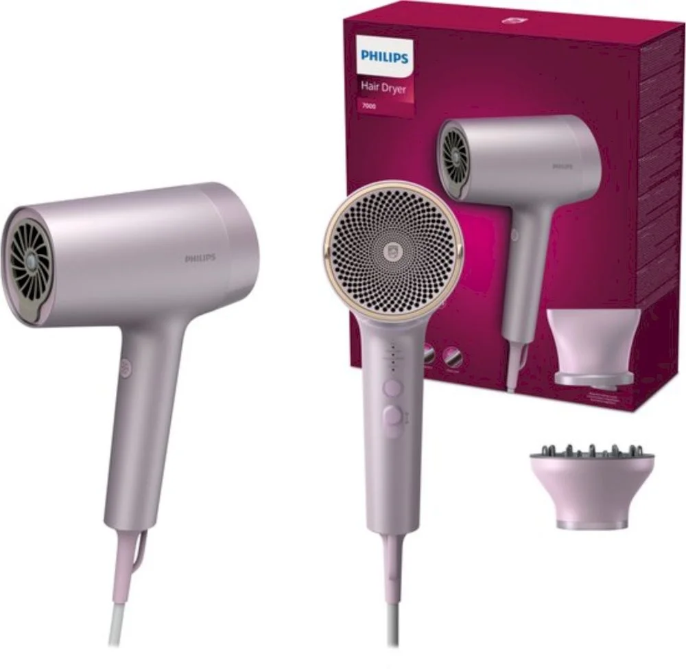 Фен Philips BHD723/10 (полноразмерный / 1800 Вт / 4 режима / холодный воздух / шнур - 2 м / диффузор)-10
