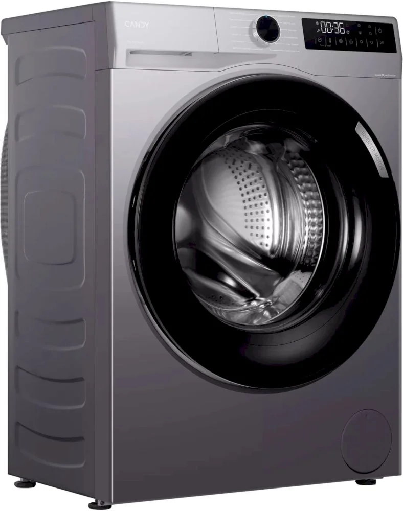 Стиральная машина Candy Nova C33W4 07MBR-07 (41.5-46.5см / 7кг / 1000об / Пар / Инверторный мотор / A / Серая)-1