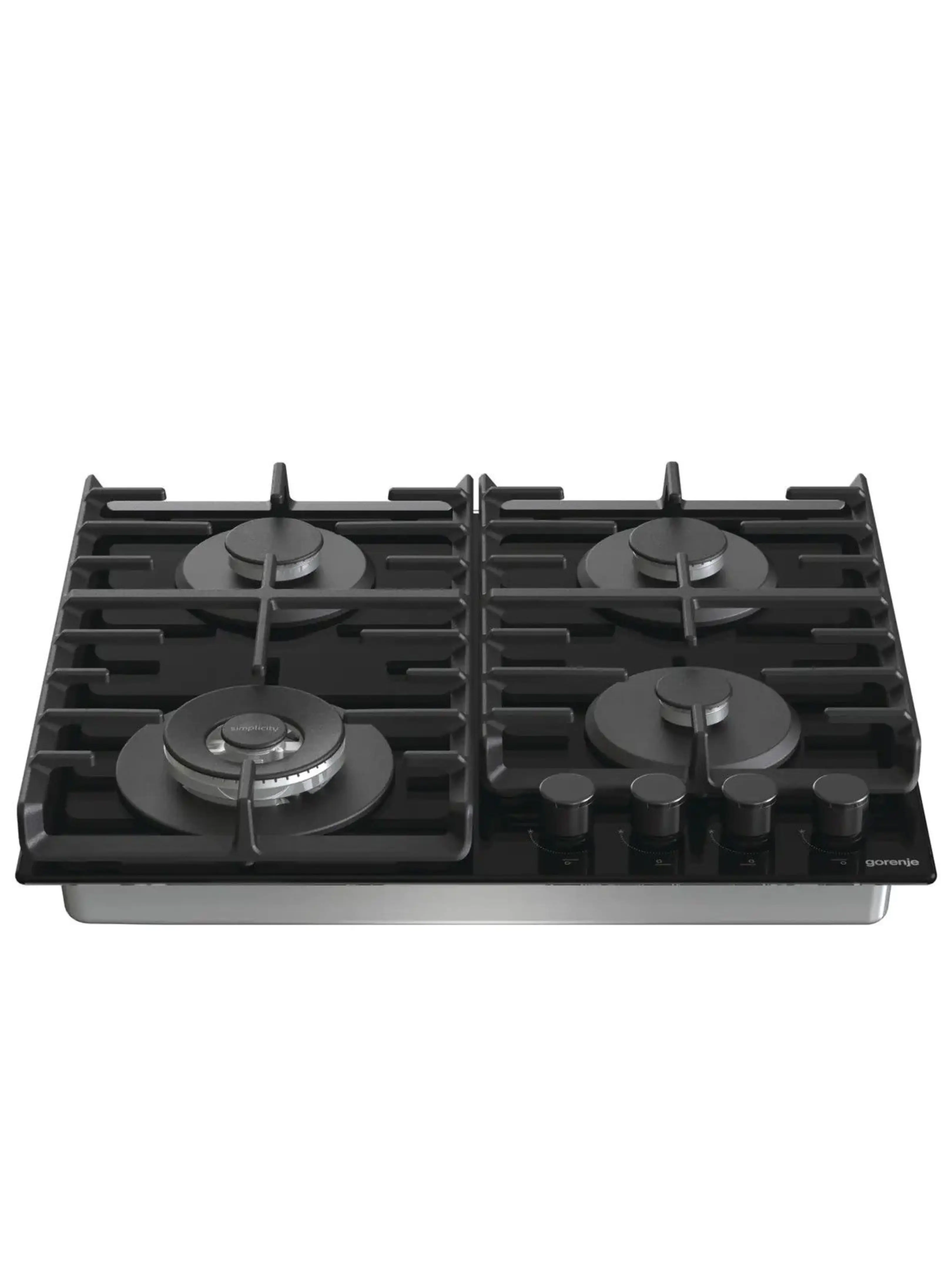 Поверхность газовая Gorenje GTW642SYB (Simplicity 2.1 / черный / закаленное стекло / чугун / WOK)-12