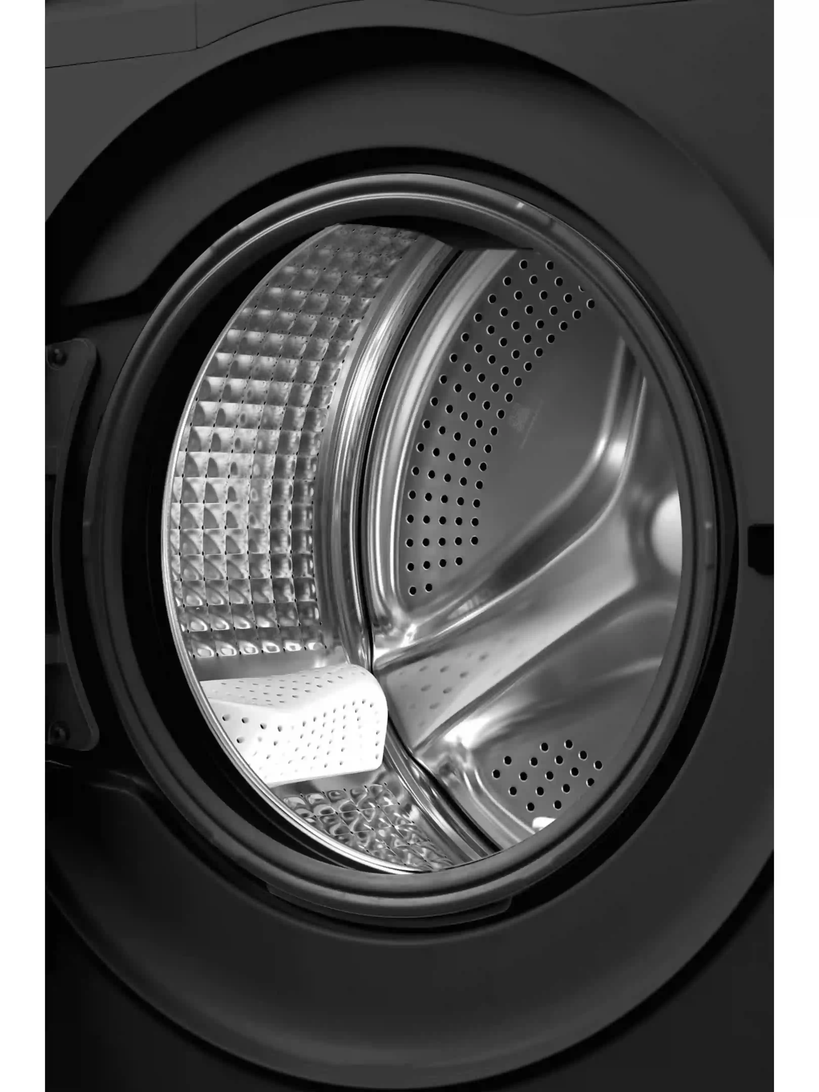 Стиральная машина Haier HW70-BP12959DE (45,4 см / 7кг / 1200об / пар / Smart Dual Spray / Wi-Fi(Evo) / Invertor / A+++ / Серебро)-5