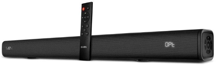 Саундбар SVEN SB-2040A  (40W / Bluetooth / HDMI / RC / Optical / USB / display/ чёрный)-0