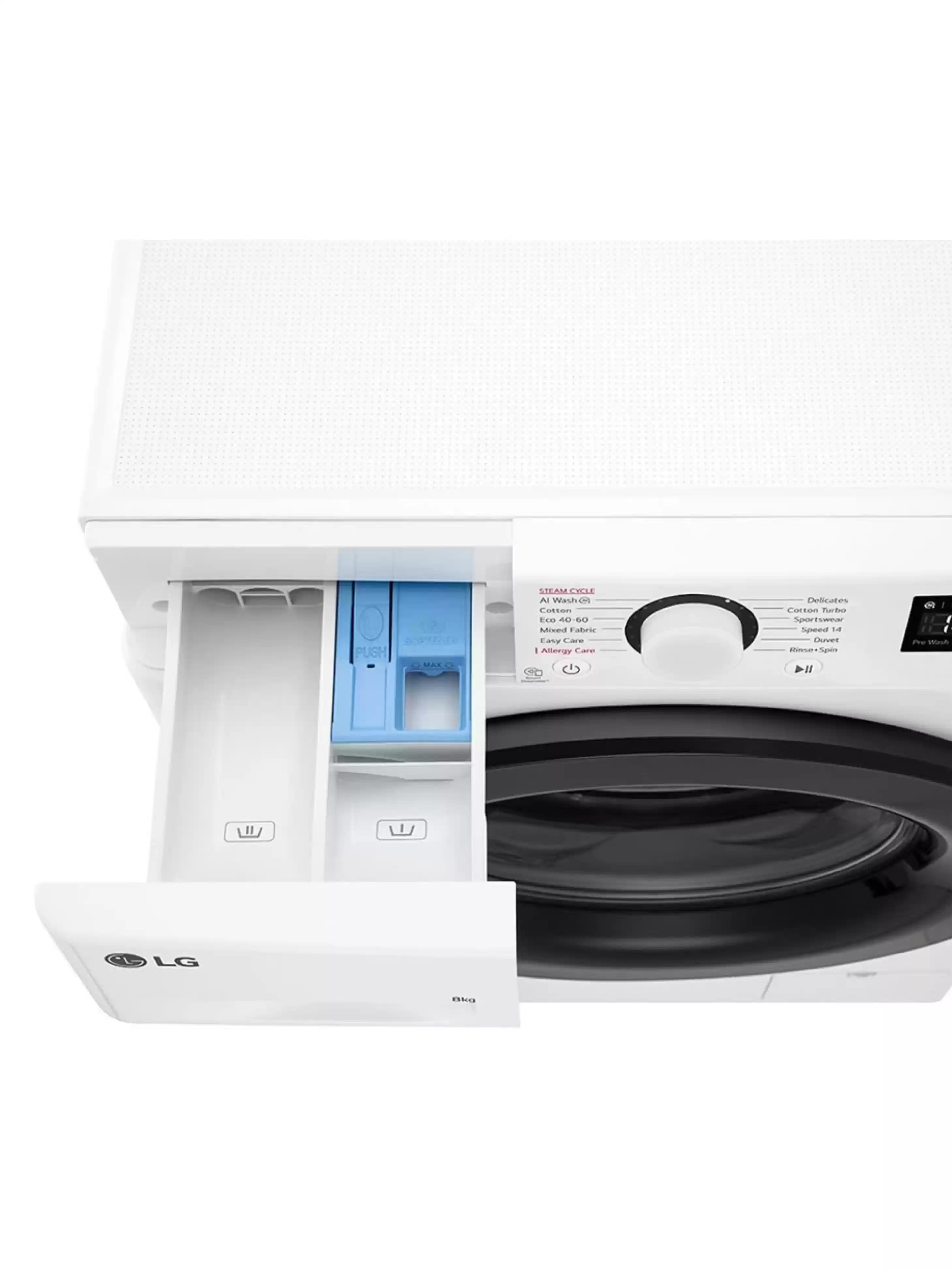 Стиральная машина LG F2WR509SBW (47,5 см / 9 кг / 1200 об / пар / AI DD™ / Steam™ / Smart Diagnosis / А+++)-9