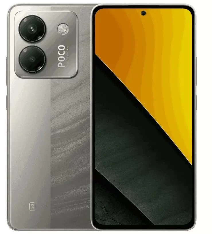 Смартфон POCO M7 Pro 5G 12/512 ГБ, серебристый-0