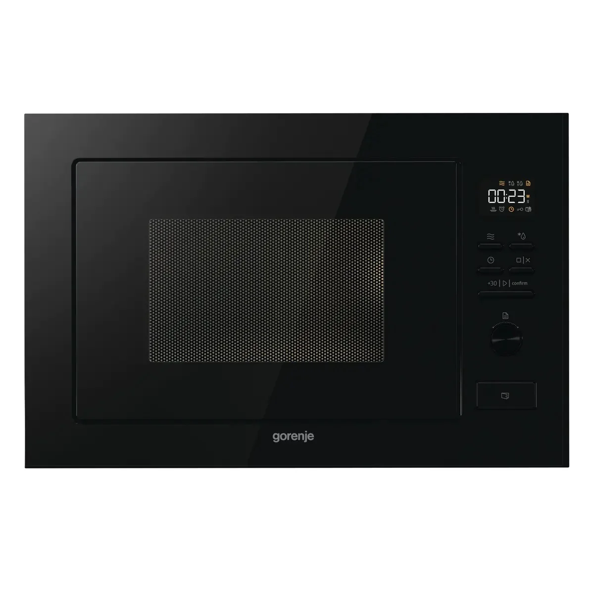 Микроволновая печь встраиваемая Gorenje BM251M2BG (G400 / Белая / 25 литров / ширина - 59,5 см / 900 Вт / AquaClean)-0