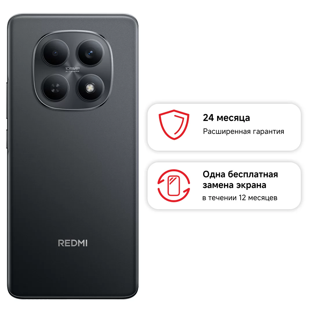 Смартфон Xiaomi REDMI Note 15 8/256 ГБ, черный-0