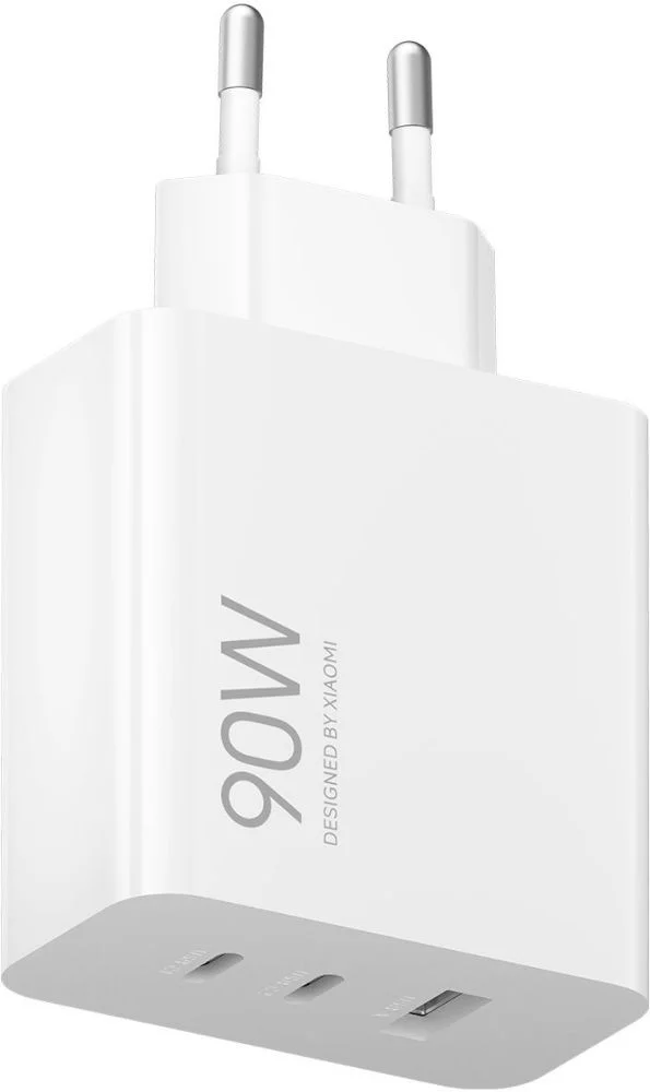 Сетевое зарядное устройство Xiaomi 90W GaN HyperCharge Power Adapter (3-Port) (BHR087MEU) -0