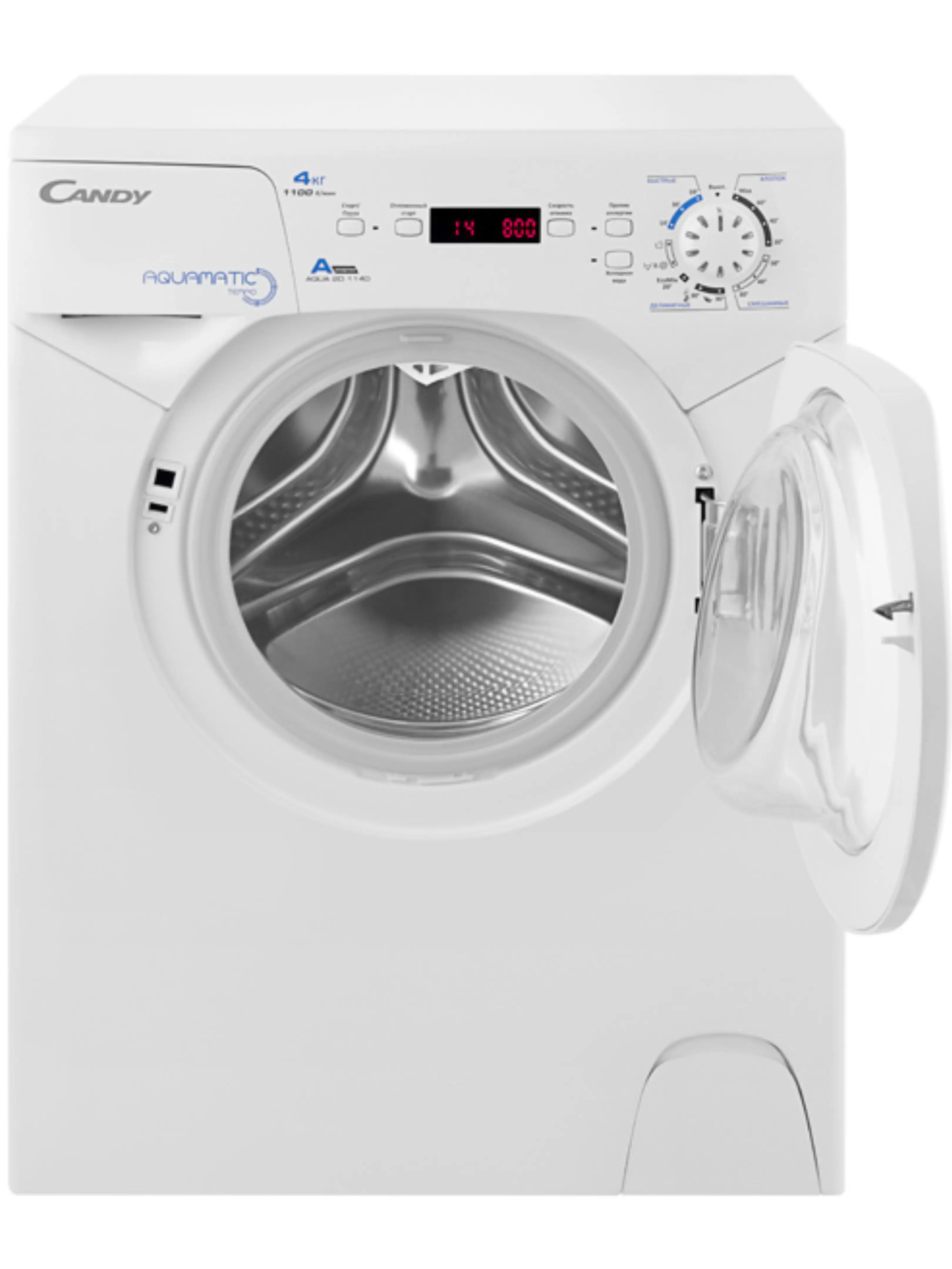 Стиральная машина Candy Aquamatic AQUA 114D2-07 (Высота - 70 см / 43-47.5см / 4кг / 1100об / A)-1