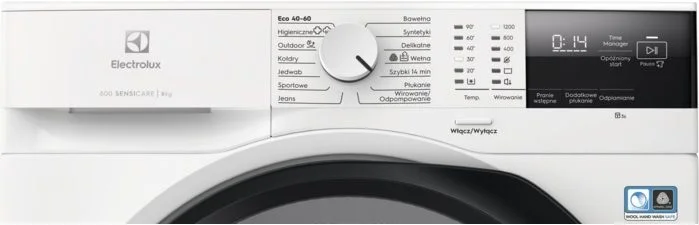 Стиральная машина Electrolux EW6F2292E (SensiCare 600 / 63.6-65.8см / 9кг / 1200об / пар / TimeManager / Inverter / А+++)-1