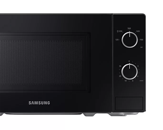 Микроволновая печь Samsung MS20A3010AL/BA (20 л, 700 Вт, переключатели поворотный механизм, чёрный)-3