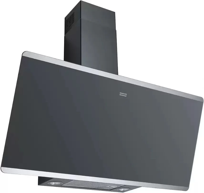 Вытяжка наклонная Franke FPJ 925 V BK/SS (700 м³/ч / 270 Вт / LED освещение 2x1 Вт / ширина - 89.8 см / Чёрный/нерж. сталь)-0