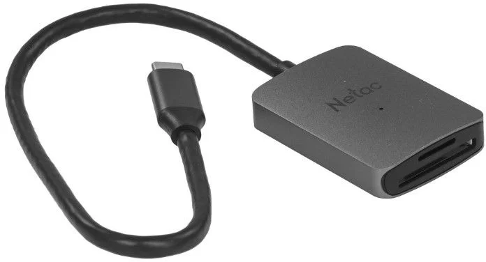 Считыватель Card reader Netac WK12 USB3.0 Type-C to mSD/SD-0