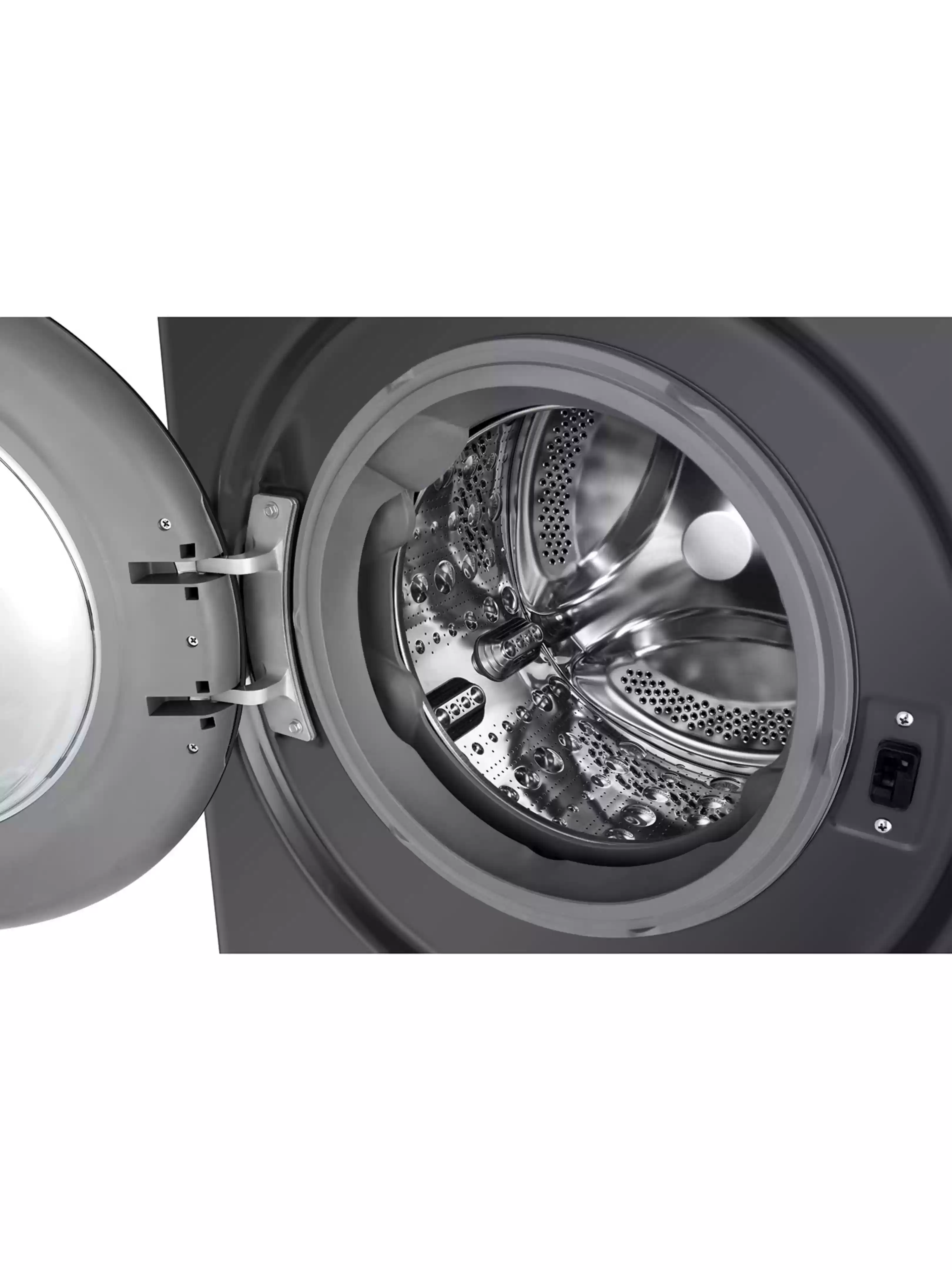 Стирально-сушильная машина LG F4DR510S2M (56.5см / 10кг / 6кг / 1400об / пар / AI DD / TurboWash™360 / Inverter Direct Drive / A+++ / Чёрная)-3