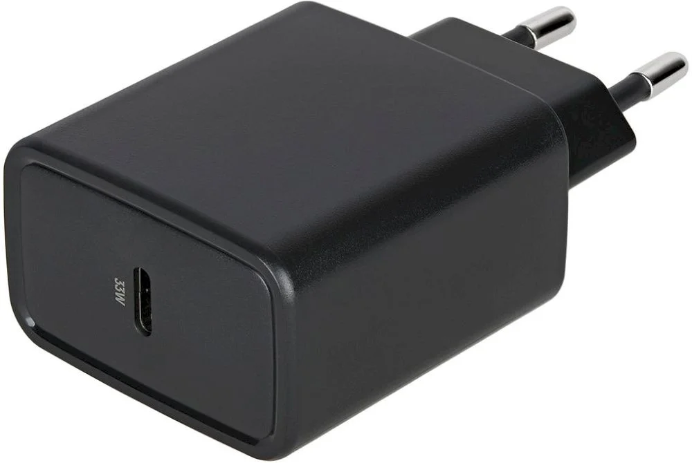 Сетевое зарядное устройство TFN WCRPD27 (USB Type-C/4.5A/33W/быстрая зарядка QC+PD/чёрное)-0