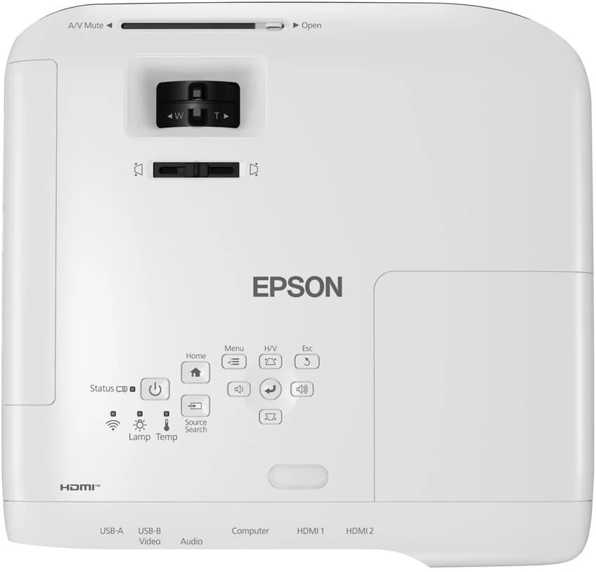 Проектор Epson EB-FH52 | ANSI 4000 люмен | 1080p 1920x1080 | лампа 230W | 16000: 1 | -3