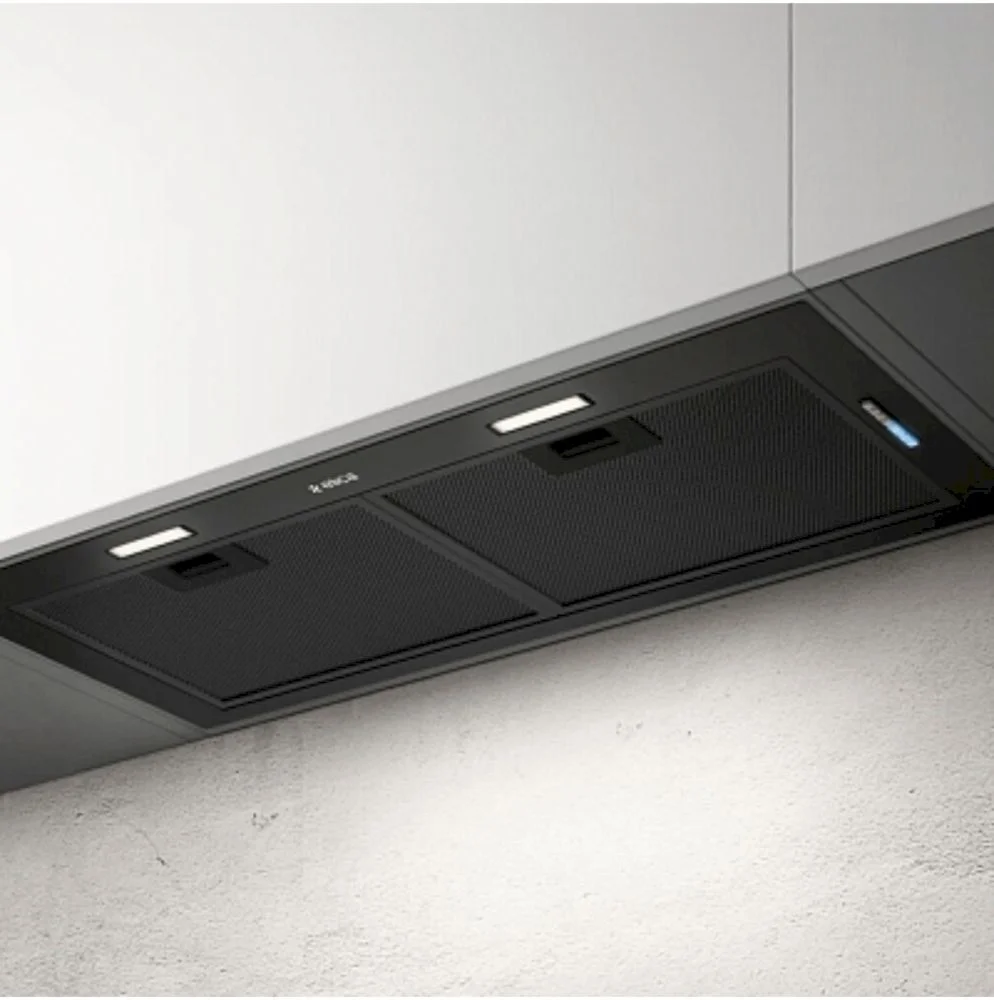 Вытяжка полновстраиваемая Elica FOLD BL MAT/A/72 (1050 м³/ч / 180 Вт / LED освещение 2x2.1 Вт / ширина - 71.4 см / матовый черный)-0