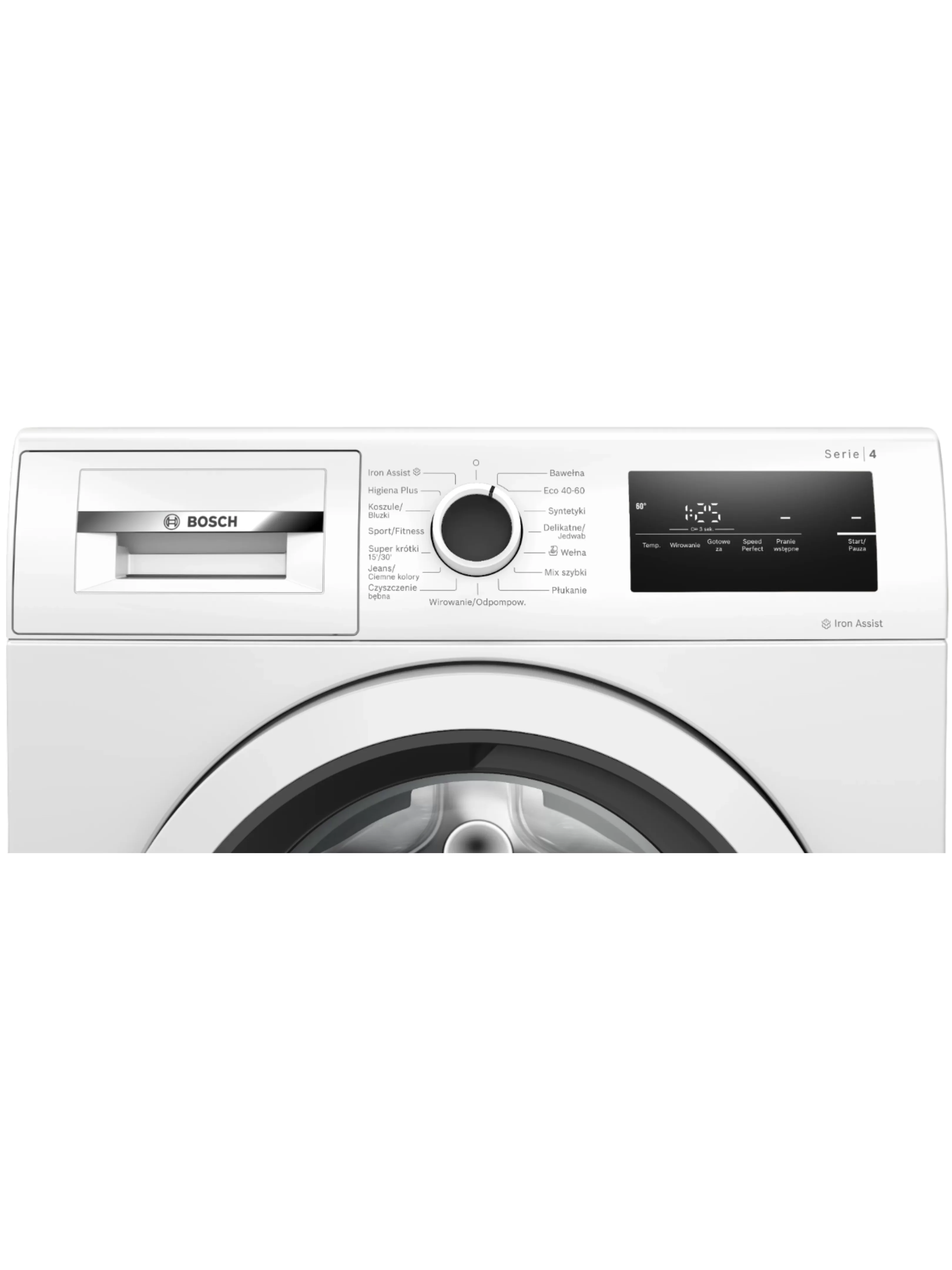 Стиральная машина Bosch WAN2813GPL (Serie4 / 59см / 8 кг / 1400об / пар / SpeedPerfect / ActiveWater Plus / EcoSilence Drive / A+++)-3
