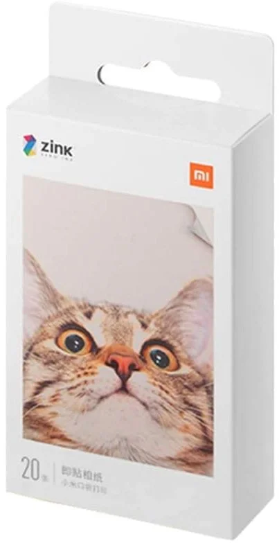 Фотобумага Xiaomi Portable Photo Printer Paper, 2×3″ (20 листов) (TEJ4019GL)-0