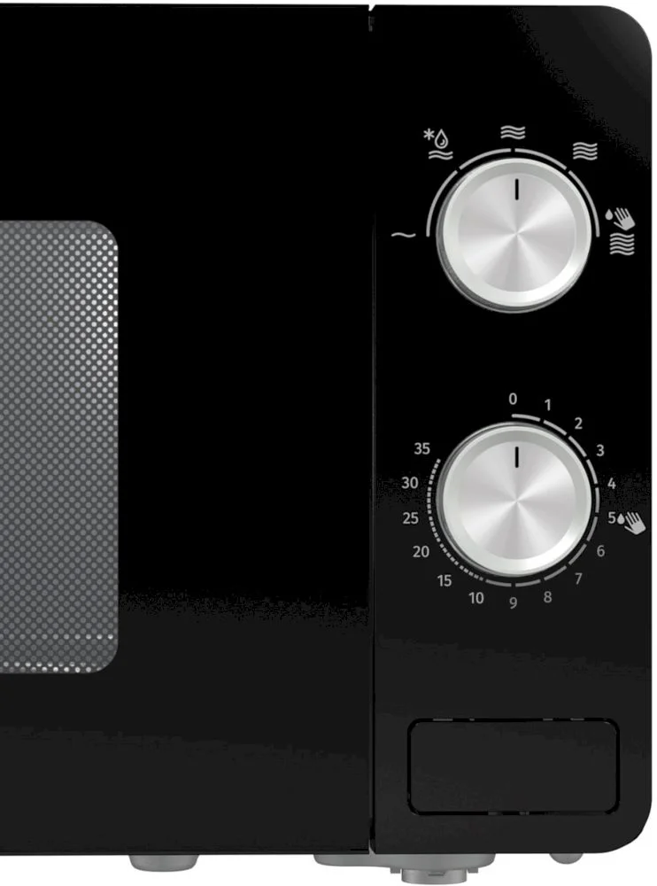 Микроволновая печь Gorenje MO20E1B (Essential / 20 л, 800 Вт, переключатели поворотный механизм, черный)-4