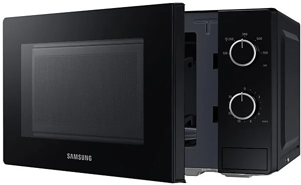 Микроволновая печь Samsung MS20A3010AL/BA (20 л, 700 Вт, переключатели поворотный механизм, чёрный)-4