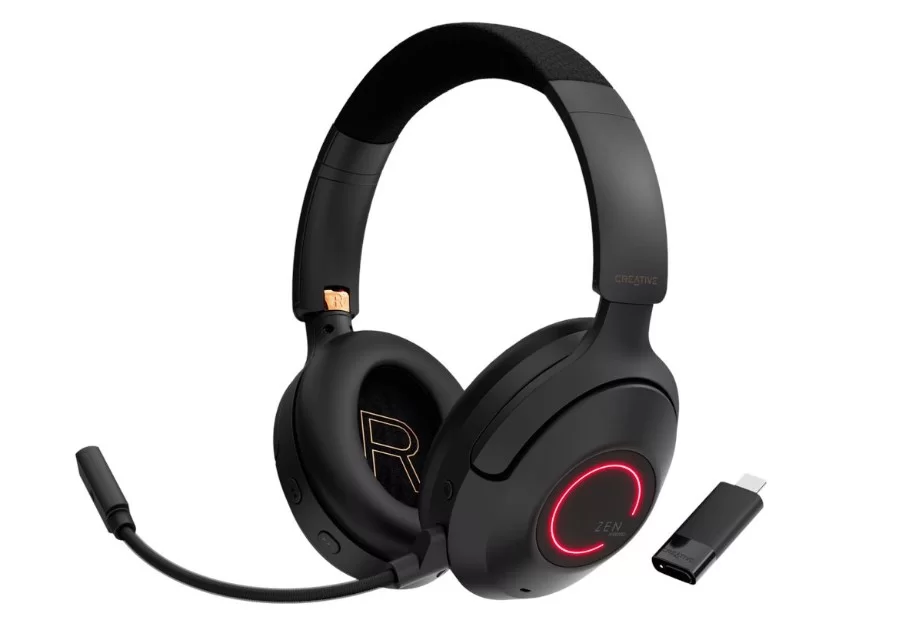 Беспроводные наушники с микрофоном Creative Zen Hybrid Hybrid Pro Classic, Bluetooth 5.3, черный-0