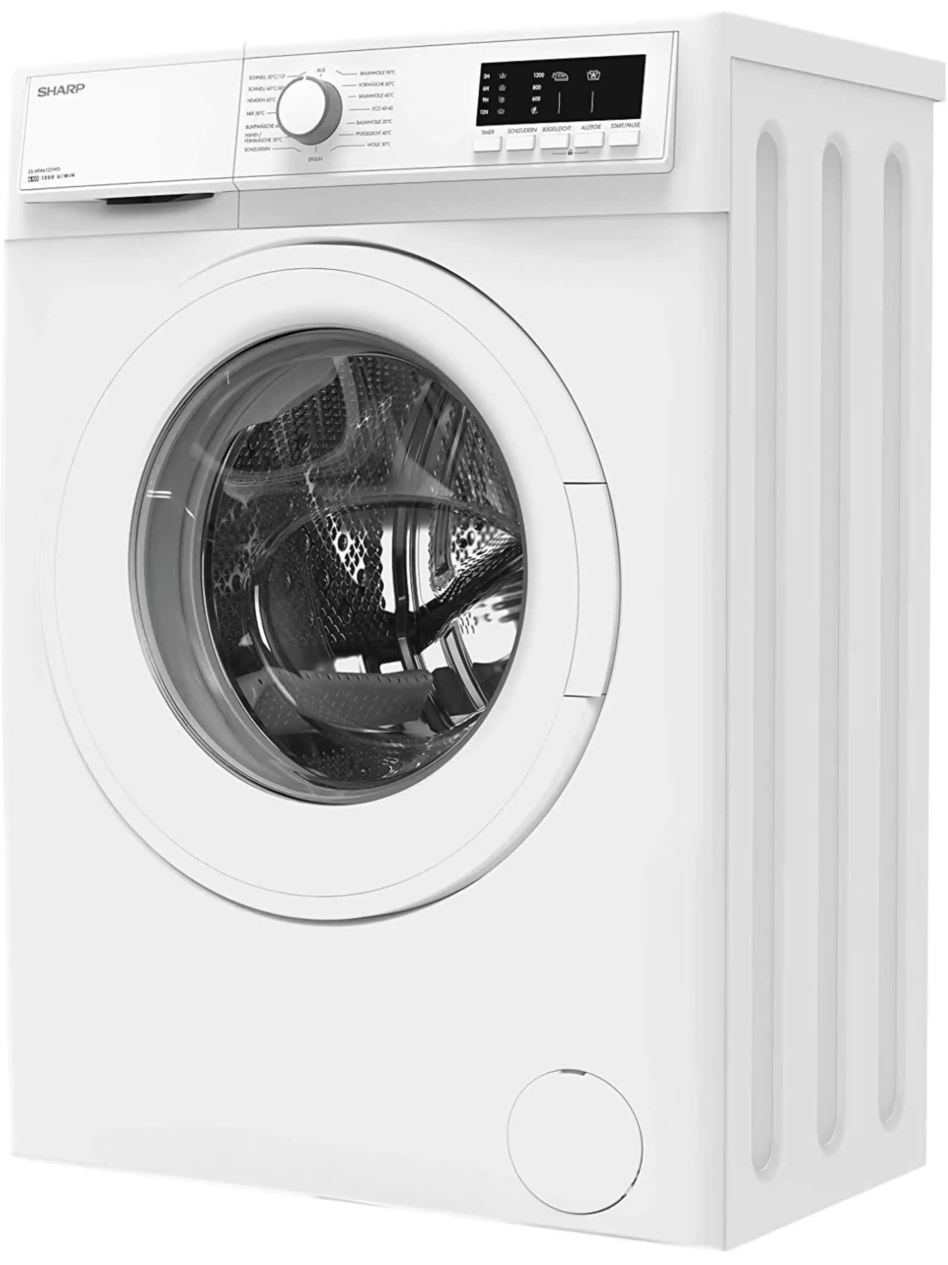 Стиральная машина Sharp ES-HFA6122WD-EE (42см / 6кг / 1200об / A++)-2