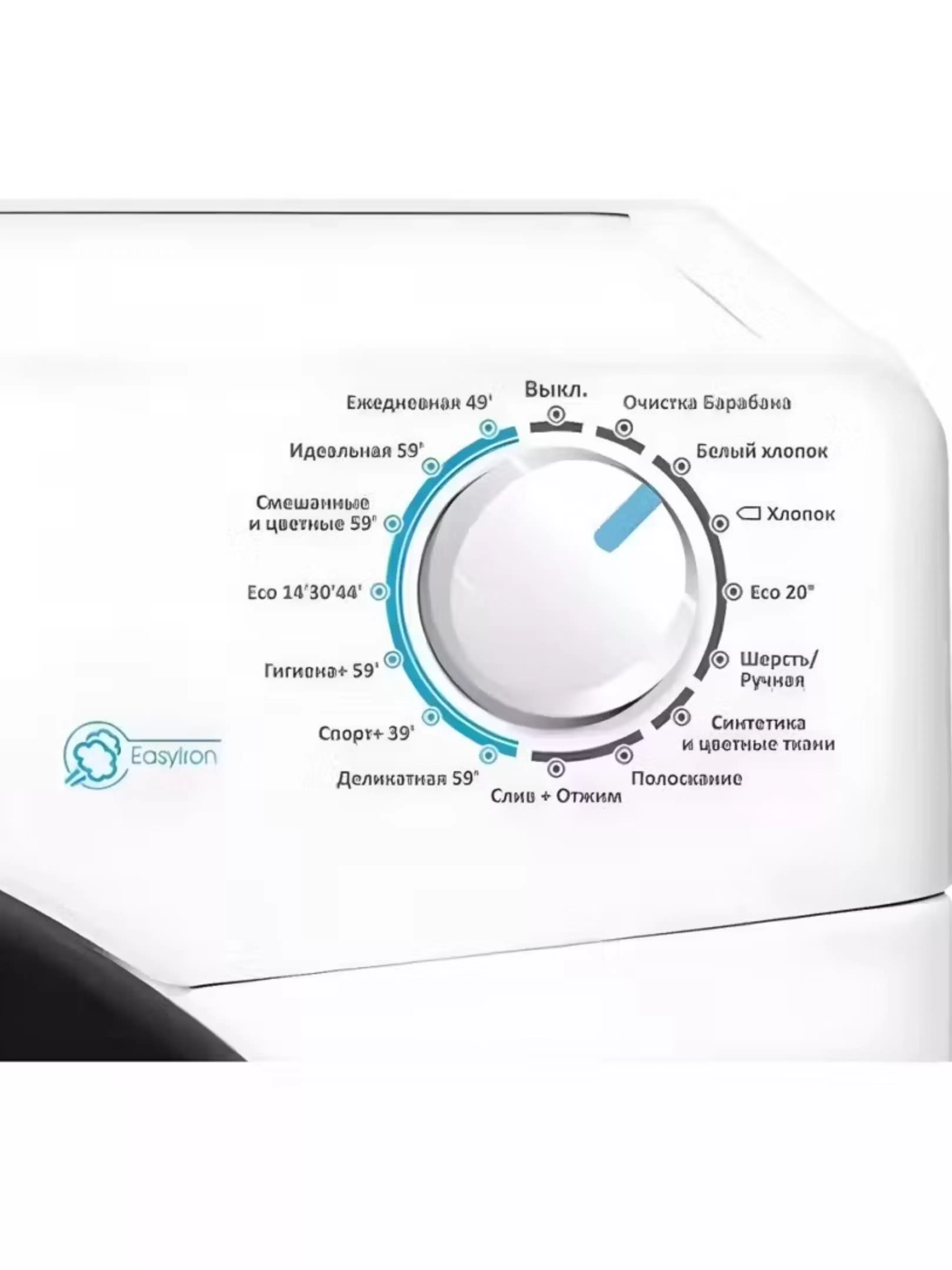 Стиральная машина Candy Smart Pro CSO34106TB1/2-07 (40.2см / 6кг / 1000об / Пар / A)-3