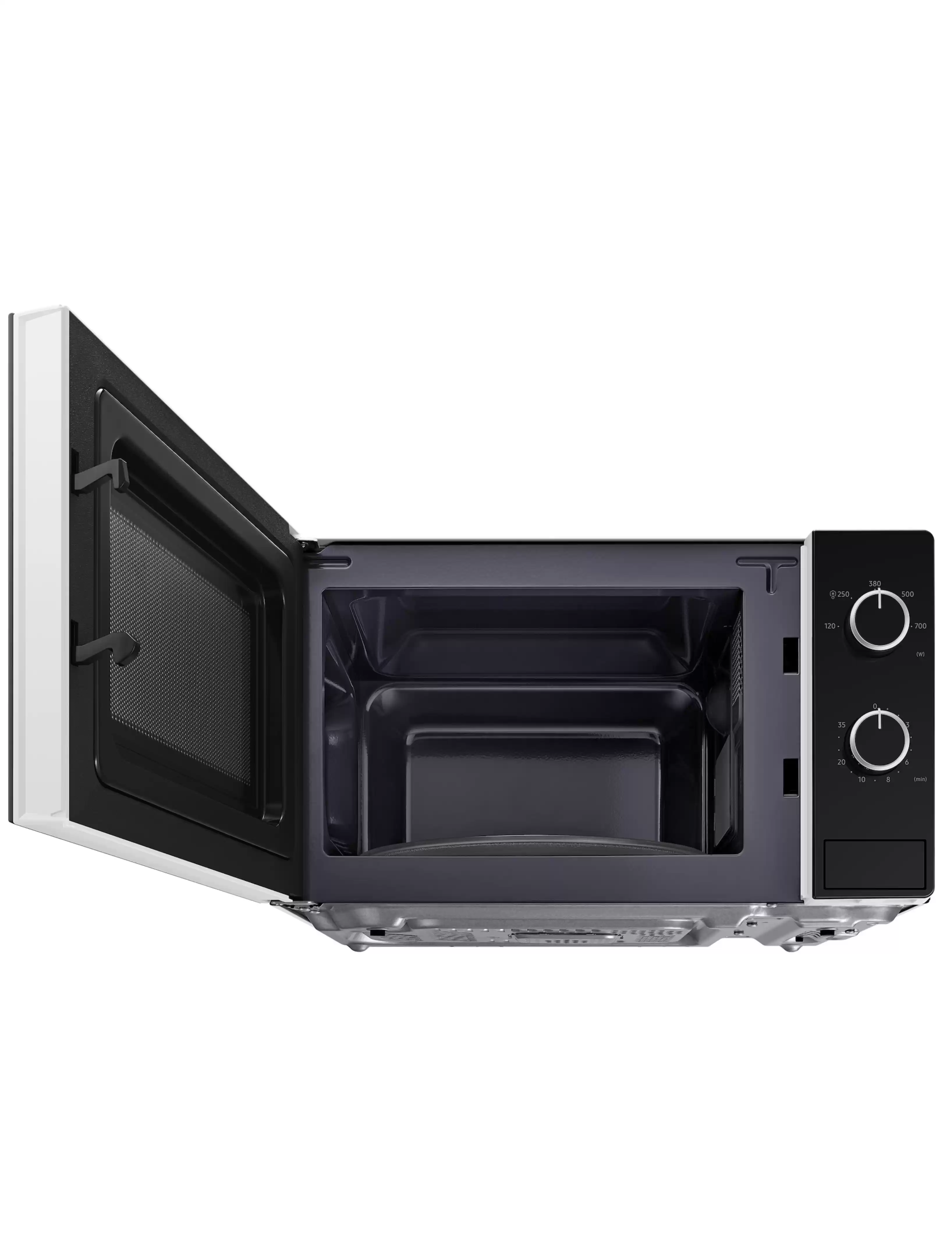 Микроволновая печь Samsung MS20A3010AH/BA (20 л, 700 Вт, переключатели поворотный механизм, белый)-5