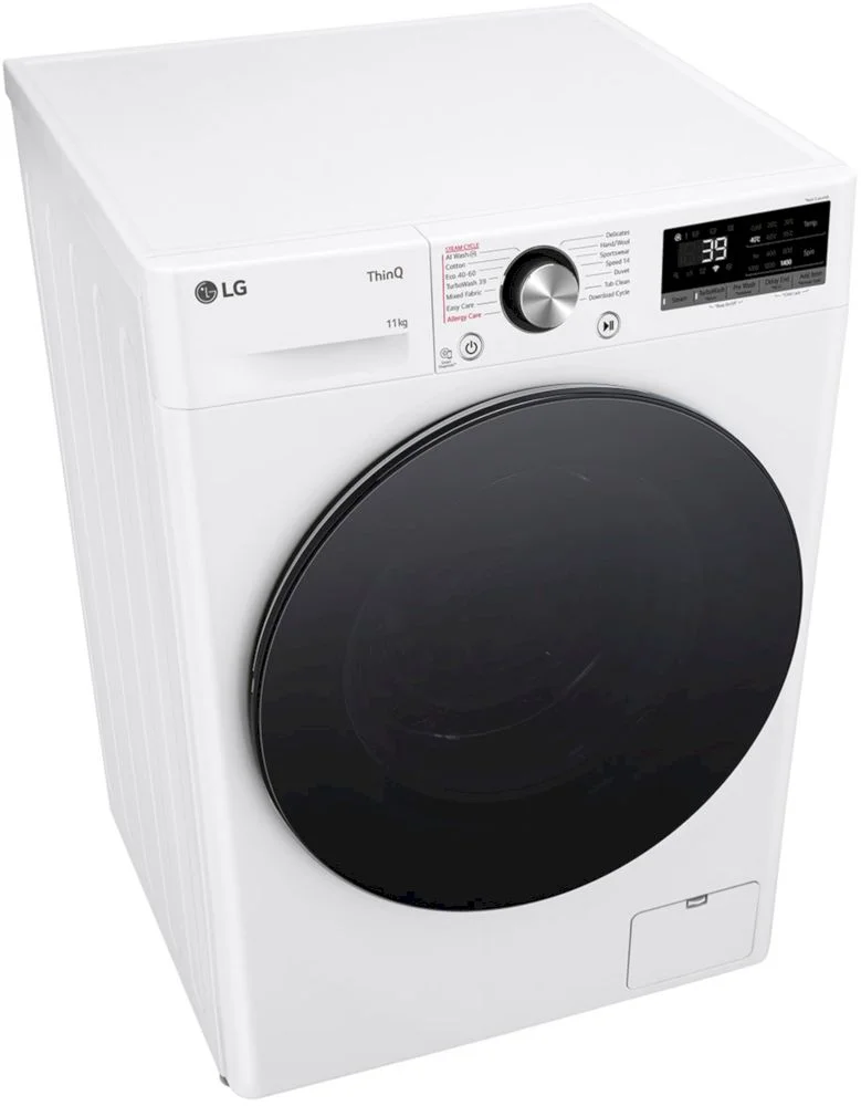 Стиральная машина LG F4WR711S2W (56,5см / 11кг / 1400об / пар / AI DD / Steam / ThinQ(Wi-Fi) / Inverter Direct Drive / A+++)-7