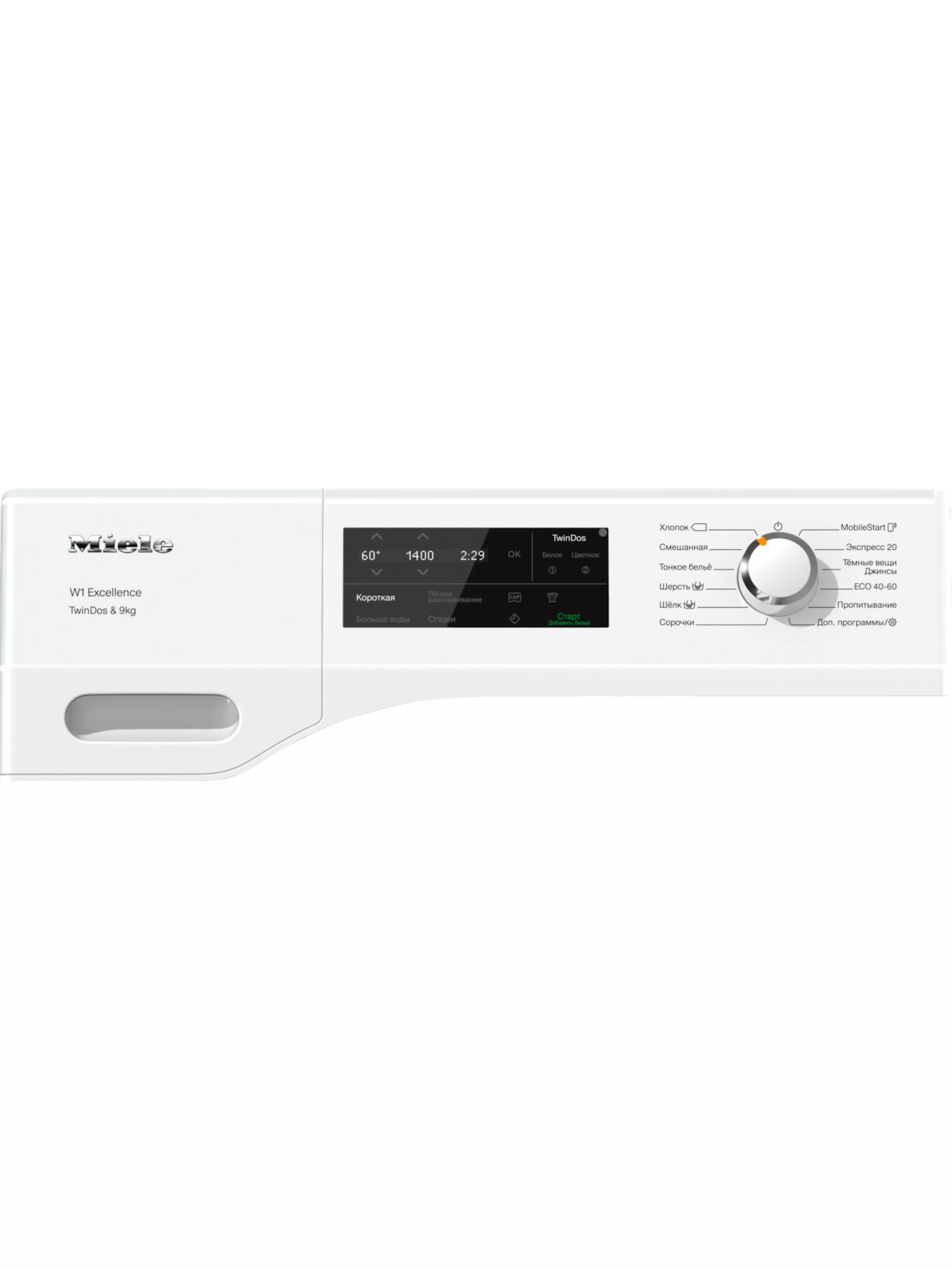 Стиральная машина Miele WEG675 WCS EU1 TDos (W1 / 63,6 см / 9кг / 1400об / TwinDos / CapDosing / Miele@home / ProfiEco Motor / A+++)-3