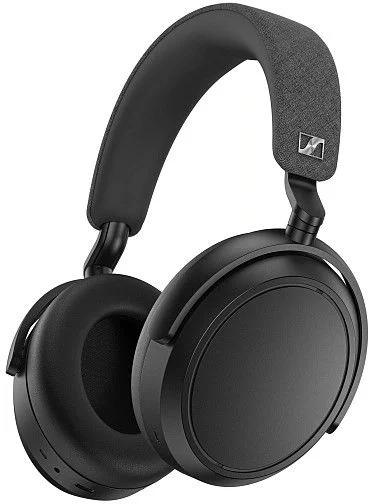 Беспроводные наушники Sennheiser MOMENTUM 4, (Bluetooth 5.2, кабель 1.2 м, SBC, AAC, AptX, AptX Adaptive,), Черные-0